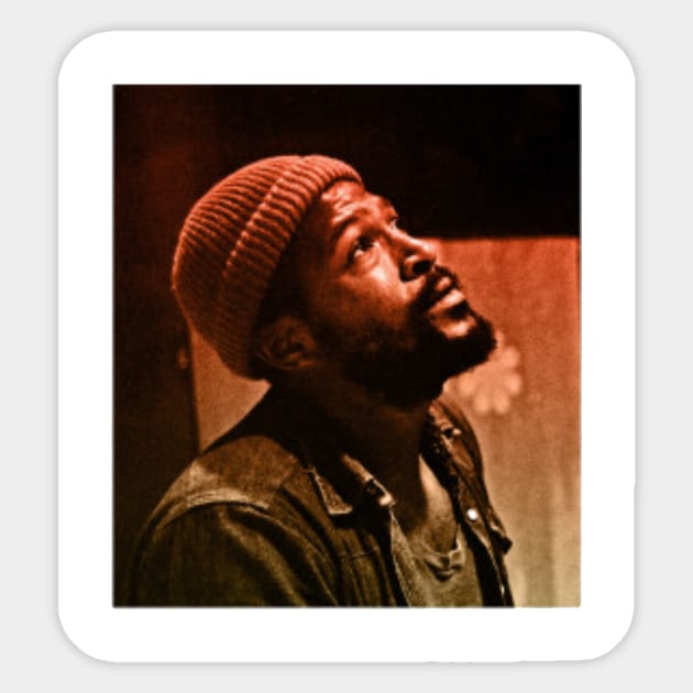 Marvin Gaye Sticker by makakoli77